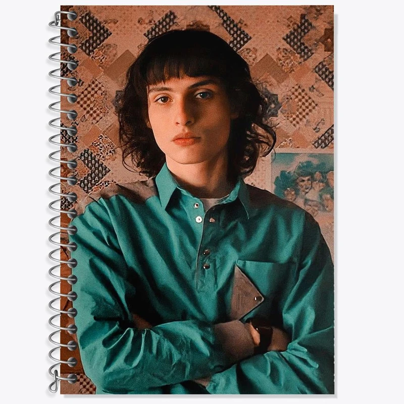 دفتر لغت 50 برگ خندالو مدل مایک سریال استرنجر تینگز Stranger Things کد 19309