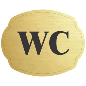 تابلو نشانگر مدل wc