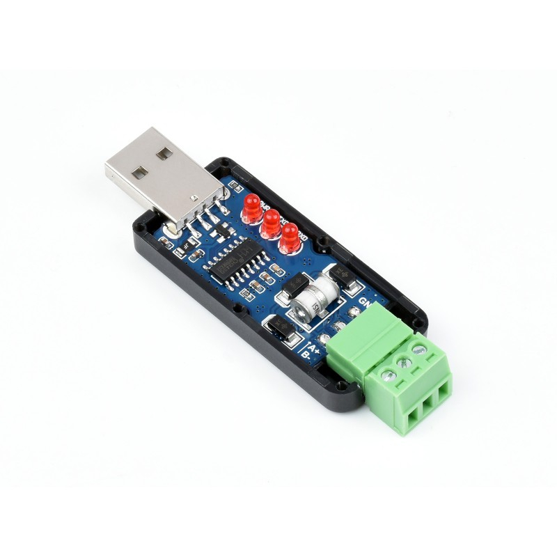 مبدل صنعتی USB به سریال ویوشیر مدل USB TO RS485 (B)