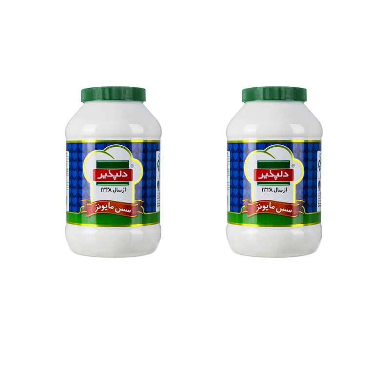سس مایونز دلپذیر مقدار 964 گرم - بسته 2 عددی