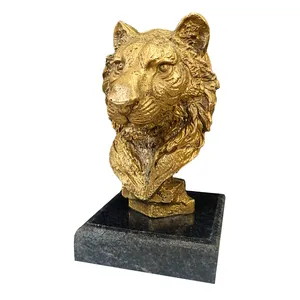 دکوری برنجی مدل ببر کد RP 1026