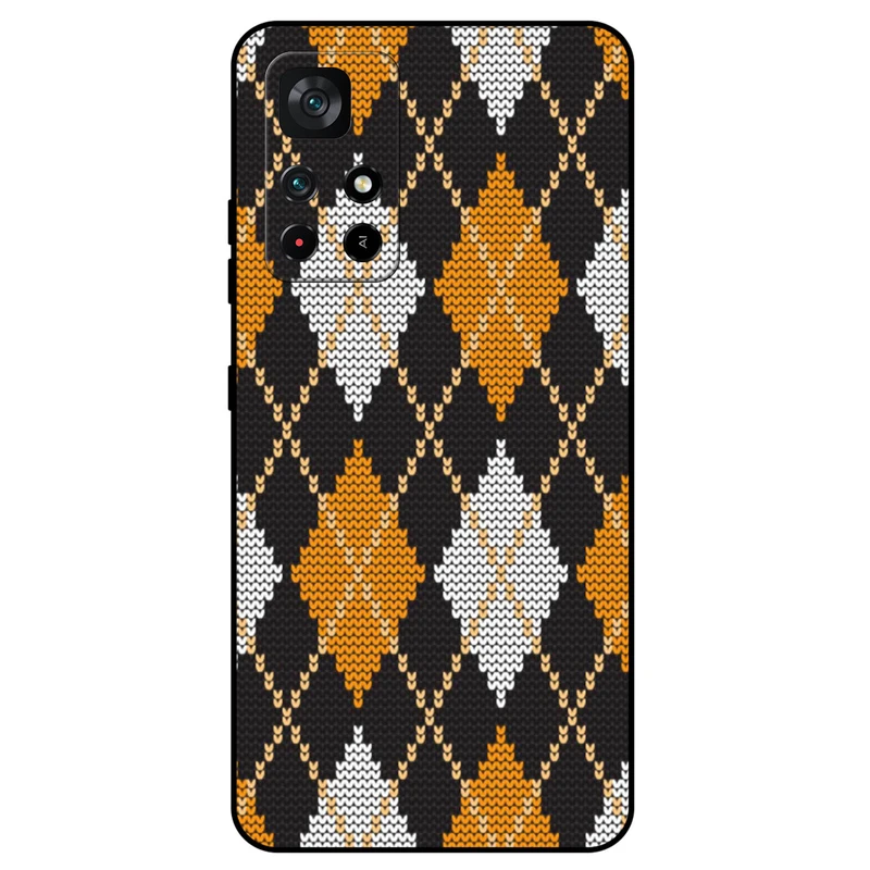 کاور مگافون طرح بافت مدل 8104 مناسب برای گوشی موبایل شیائومی Poco M4 Pro 5G