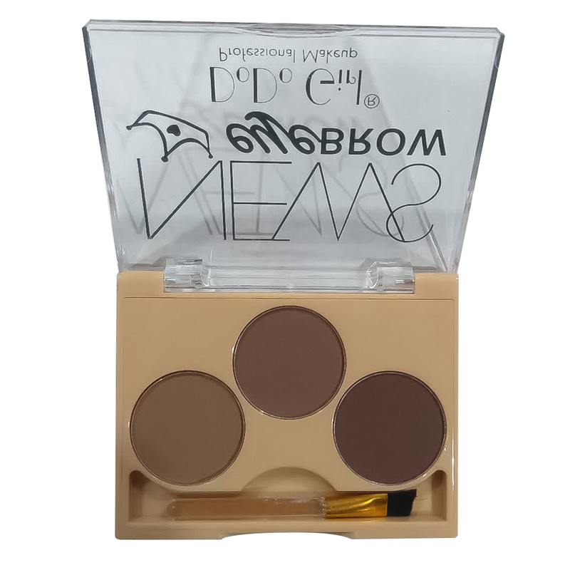 پالت سایه ابرو دودو گرل مدل NEWS EYE BROW شماره 01