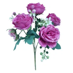 گل مصنوعی مدل رز ژولیت کد PAL.2090
