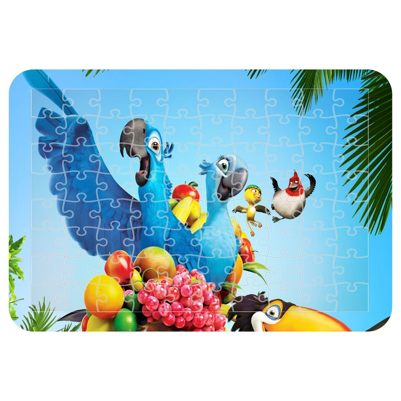 پازل 54 تکه اطلس آبی طرح کارتون ریو مدل P1792