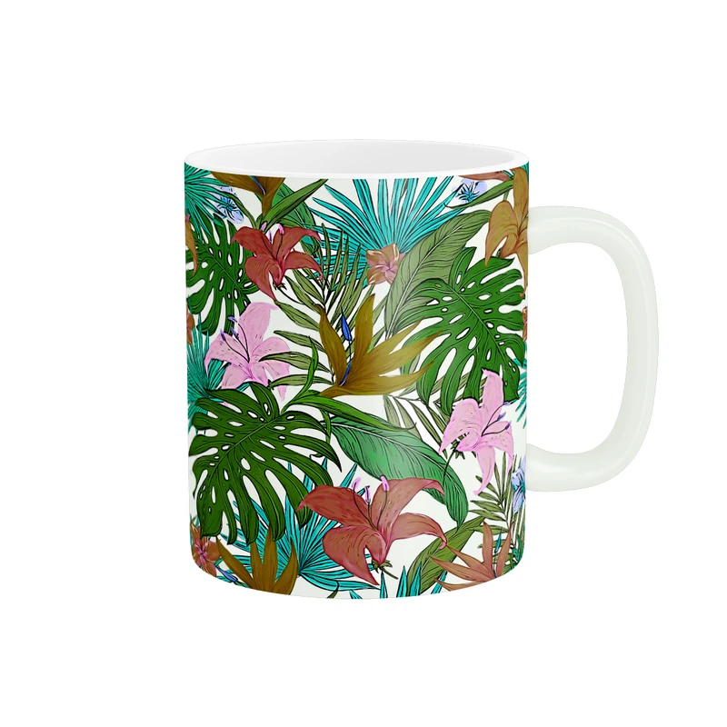 ماگ طرح گل کد 465