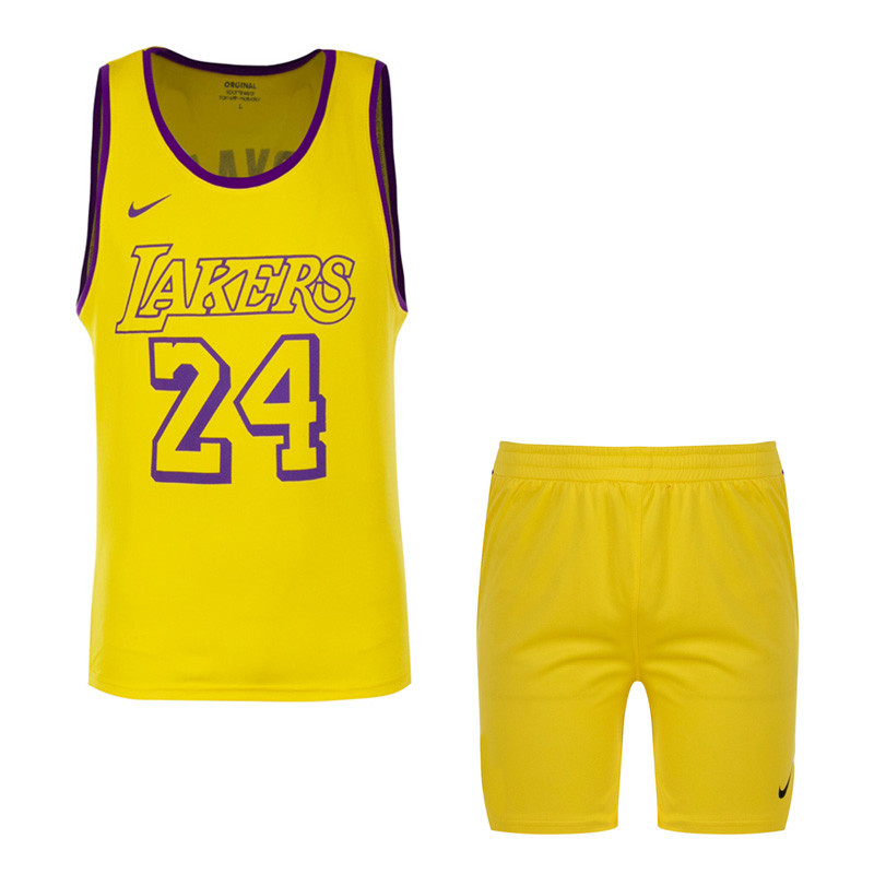 ست تاپ و شلوارک ورزشی مردانه مدل LAKERS