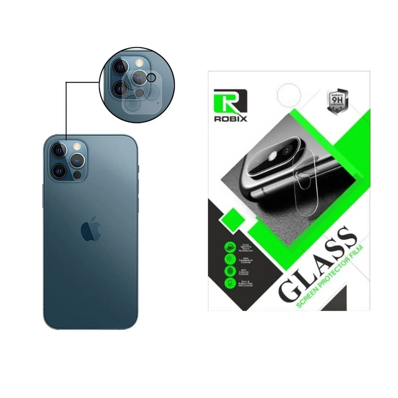 محافظ لنز دوربین روبیکس مدل FL مناسب برای گوشی موبایل اپل iPhone 12 Pro