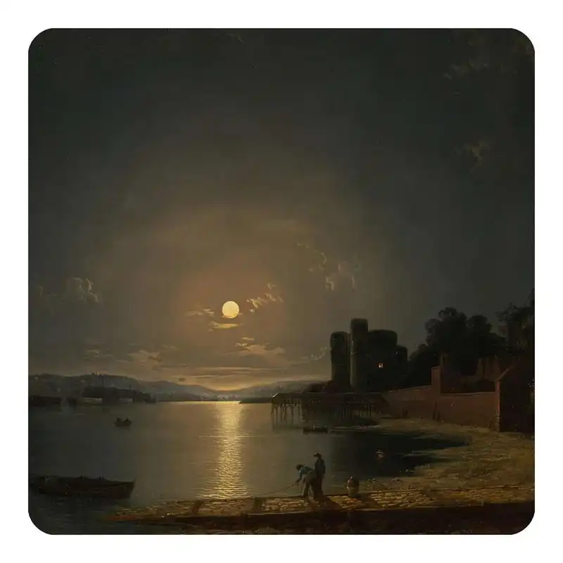 مگنت طرح نقاشی رنگ روغن مدل mg10024