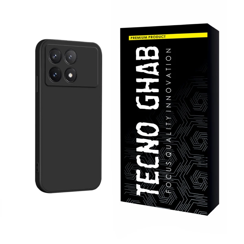 کاور تکنو قاب مدل SILICONI مناسب برای گوشی موبایل شیائومی POCO X6 PRO 