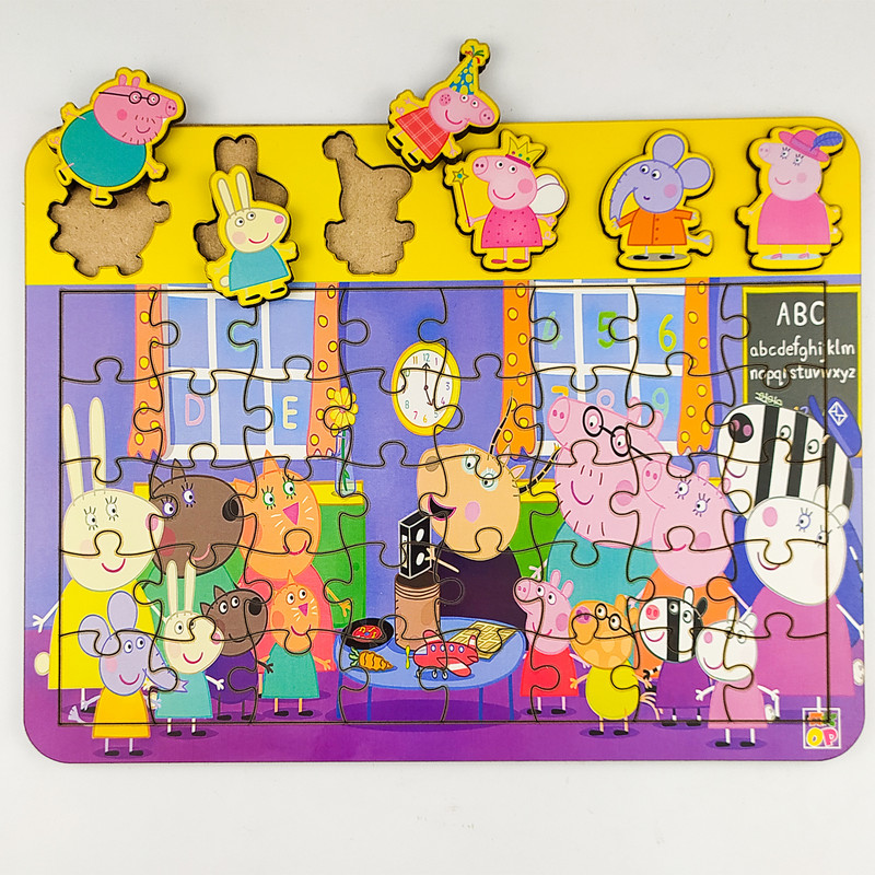 پازل 48 تکه اپی مدل خوک ها