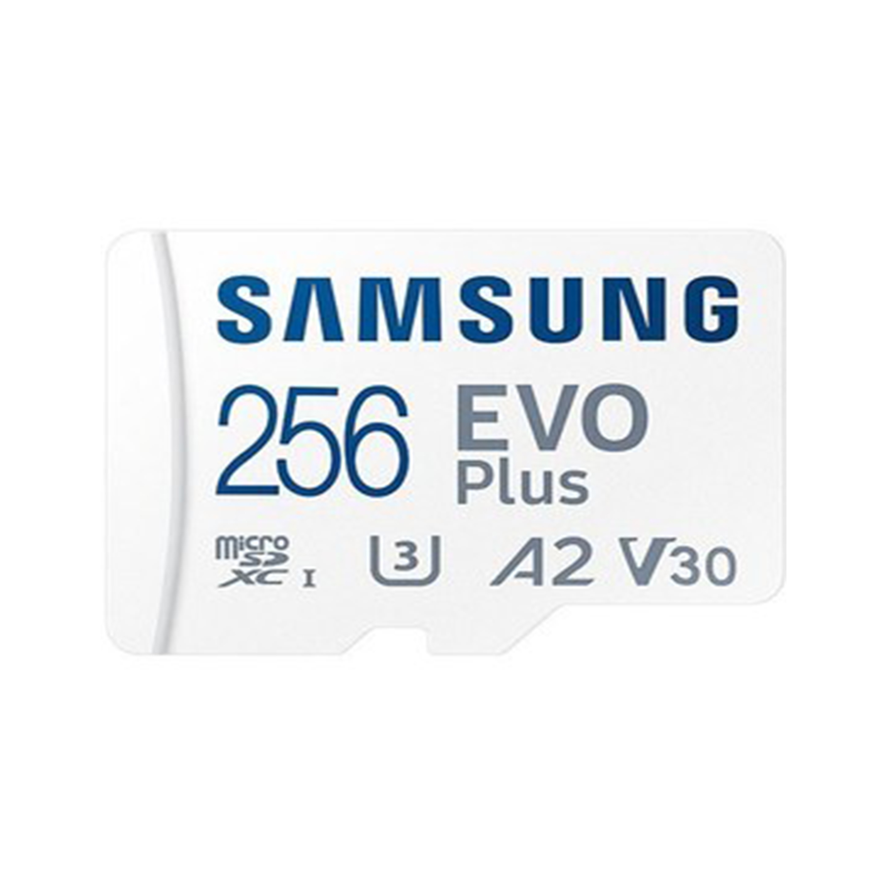 کارت حافظه microSDXC سامسونگ مدل Evo Plus A2 V10 کلاس 10 استاندارد UHS-I U3 سرعت 130MBps به همراه آداپتور SD ظرفیت 256 گیگابایت