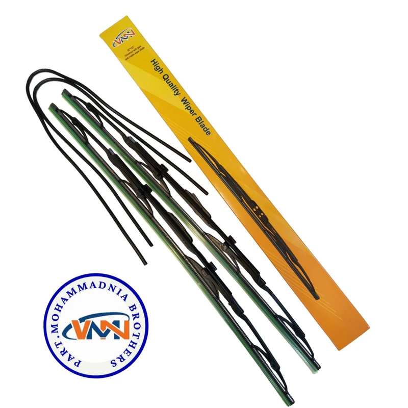 عکس شماره 10 : تیغه برف پاکن وی ام ان مدل 22 * 22 مناسب برای پژو 405 و پرشیا بسته 2 عددی