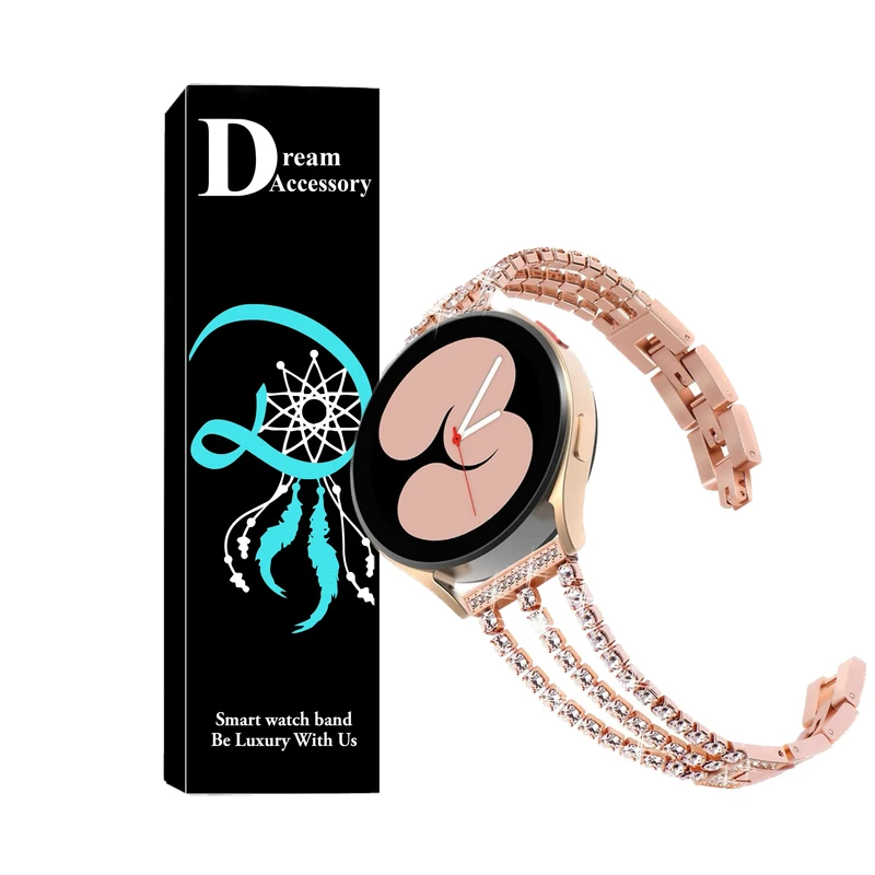 بند دریم مدل Diamond مناسب برای ساعت هوشمند سامسونگ Galaxy Watch 7 40mm