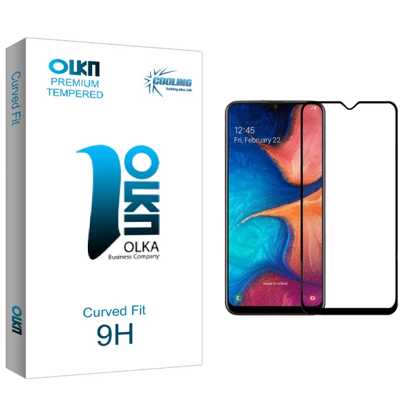 محافظ صفحه نمایش کولینگ مدل Olka glass مناسب برای گوشی موبایل سامسونگ GLAXY A20