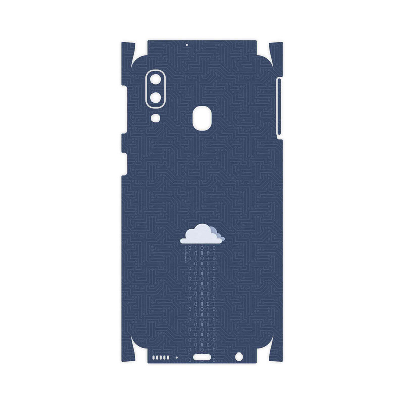 برچسب پوششی ماهوت مدل Minimal Data Cloud-FullSkin مناسب برای گوشی موبایل سامسونگ Galaxy A40