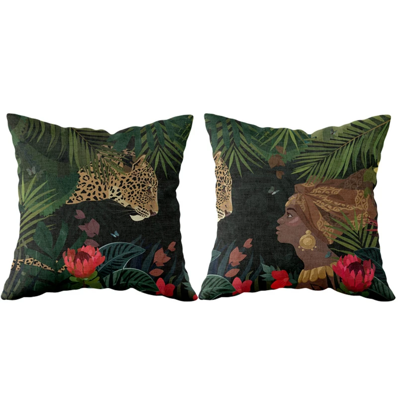 کاور کوسن مدل ببر  کد F2K1039-40 مجموعه دو عددی