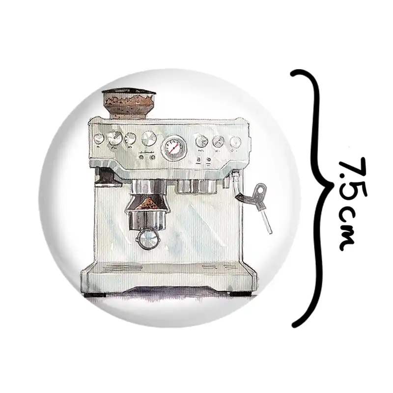 آینه جیبی خندالو مدل دستگاه قهوه ساز کد 27618