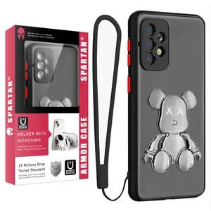 Spartan MBC Teddy Cover For Samsung Galaxy A72 With Strap