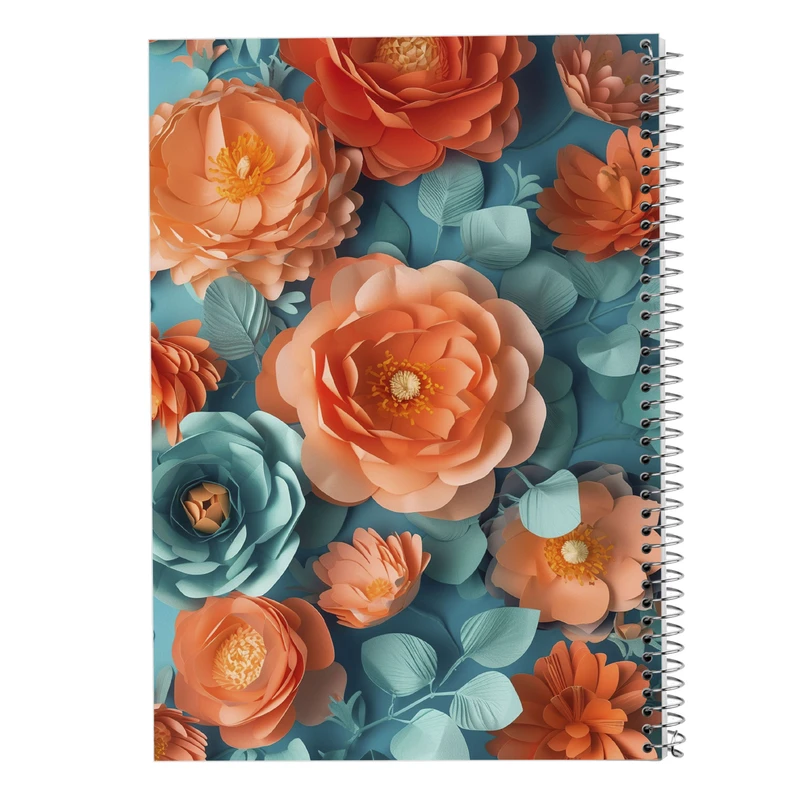 دفتر مشق 50 برگ مدوپد مدل گل کد DF15928