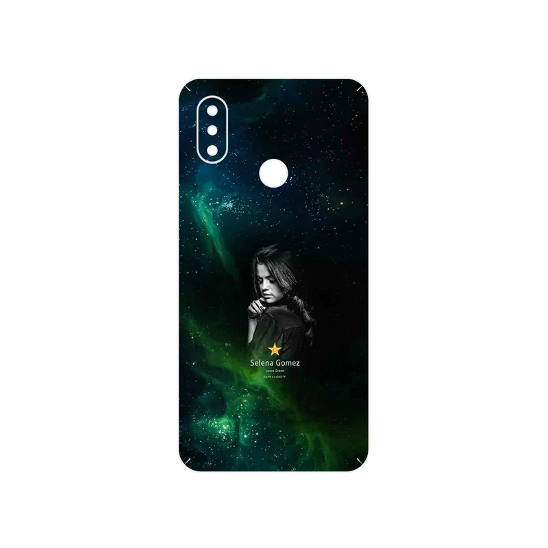برچسب پوششی ماهوت مدل Selena Gomez مناسب برای گوشی موبایل شیائومی Mi 8