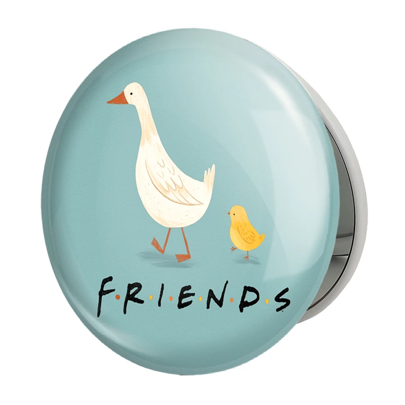 آینه جیبی خندالو طرح فرندز Friends مدل تاشو کد 31176