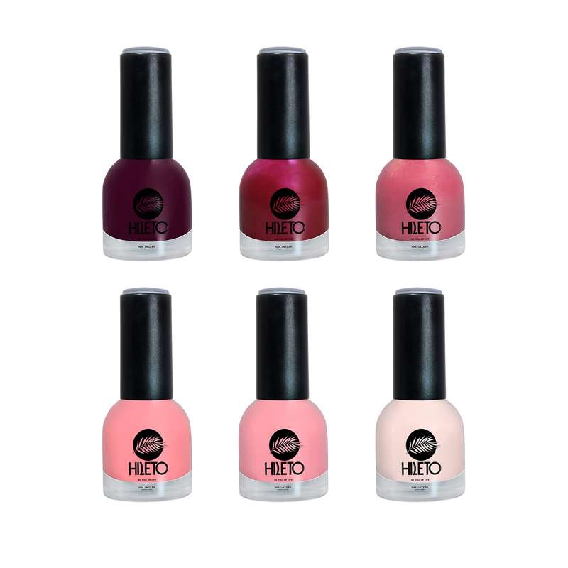  لاک ناخن های لتو  مدل اسموتی مجموعه 6 عددی