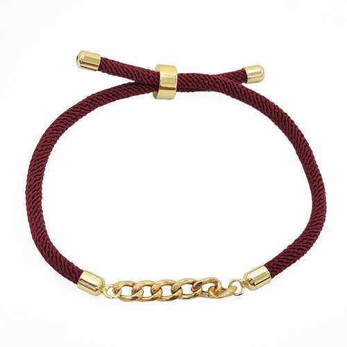 دستبند طلا 18 عیار زنانه وی وی گلد گالری مدل کارتیه کد CS2313