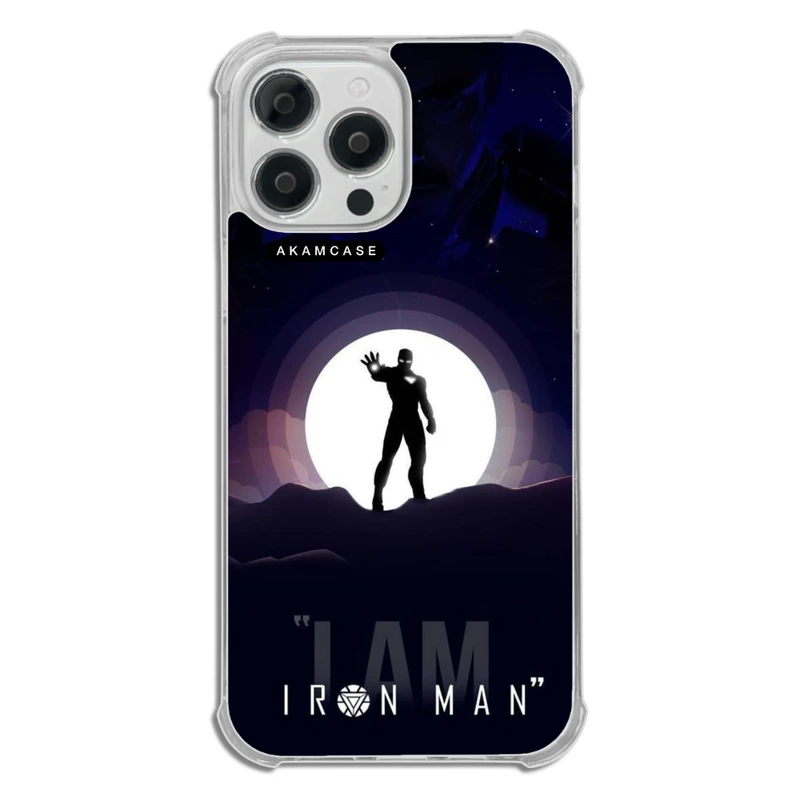 کاور آکام مدل AMC-WTA13PROMAX-IRON MAN9 مناسب برای گوشی موبایل اپل iPhone 13 Pro Max