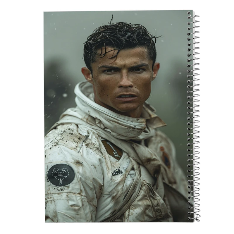 دفتر شطرنجی 50 برگ مدوپد مدل رونالدو ronaldo کد DF13464