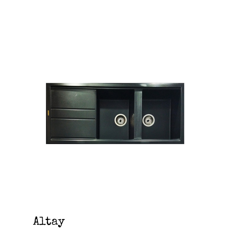 سینک ظرفشویی گرانیت تارو مدل آلتای توکار