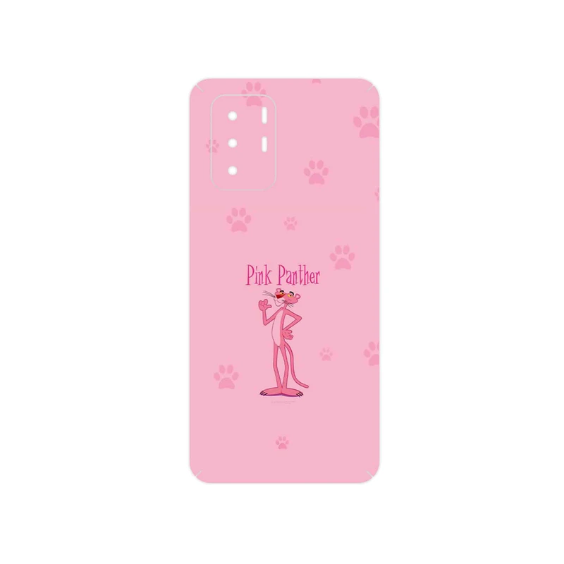 برچسب پوششی ماهوت مدل The Pink Panther مناسب برای گوشی موبایل شیائومی Poco X3 GT 5G