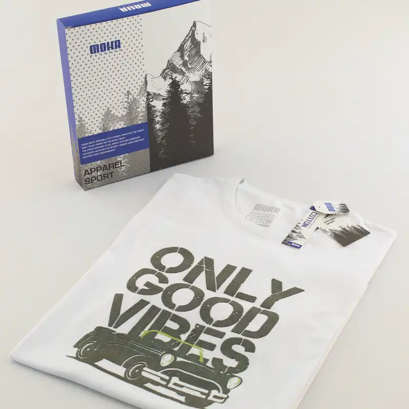 تی شرت آستین کوتاه مردانه موها فیتنس مدل ONLY GOOD