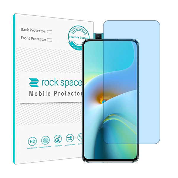 محافظ صفحه نمایش ضداشعه آبی راک اسپیس مدل HyBLU مناسب برای گوشی موبایل شیائومی Redmi K30 Ultra