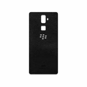برچسب پوششی ماهوت مدل Black-Leather مناسب برای گوشی موبایل بلک بری Evolve