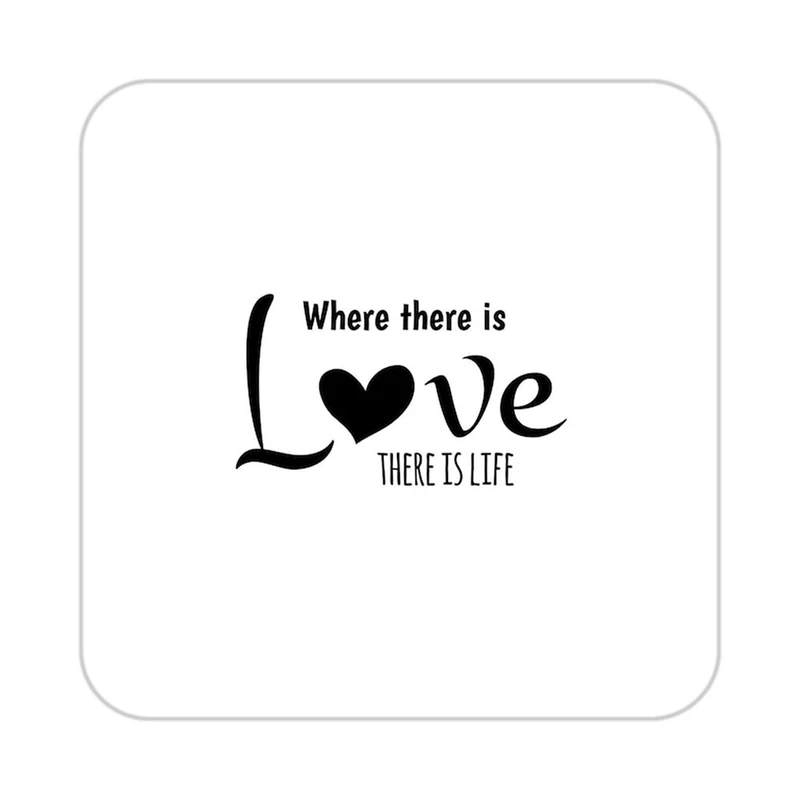 زیر لیوانی کاکتی طرح عاشقانه مدل mp38248