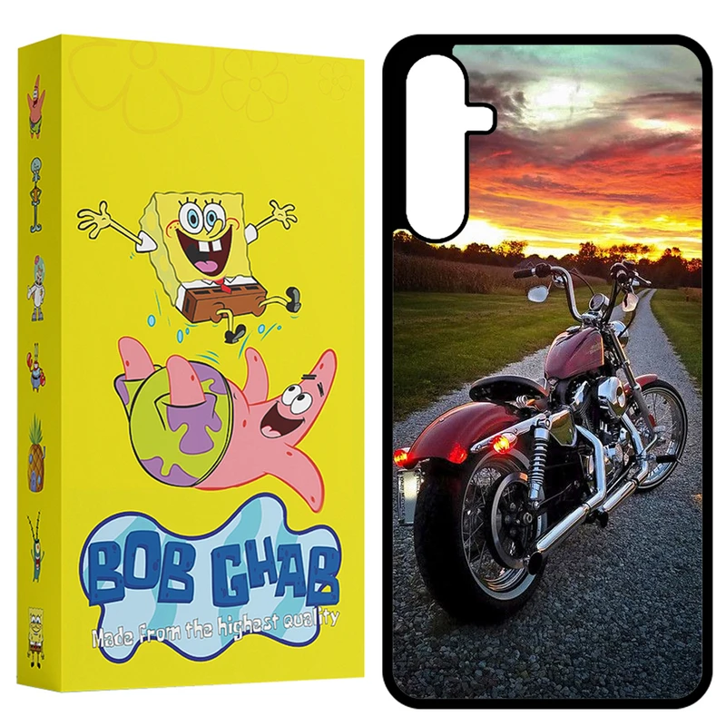 کاور باب قاب طرح موتور مدل BCPA24 مناسب برای گوشی موبایل سامسونگ Galaxy A24 4G