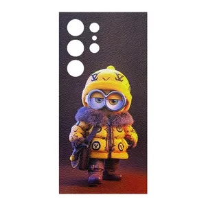 Remax cover sticker Leth model minion design suitable for Samsung Galaxy S24 Ultra mobile phone