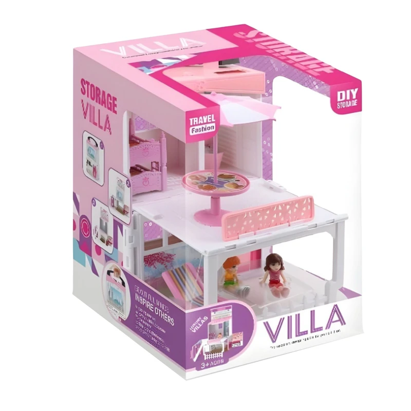 اسباب بازی خانه عروسکی دای اسروناد مدل ویلای رویایی