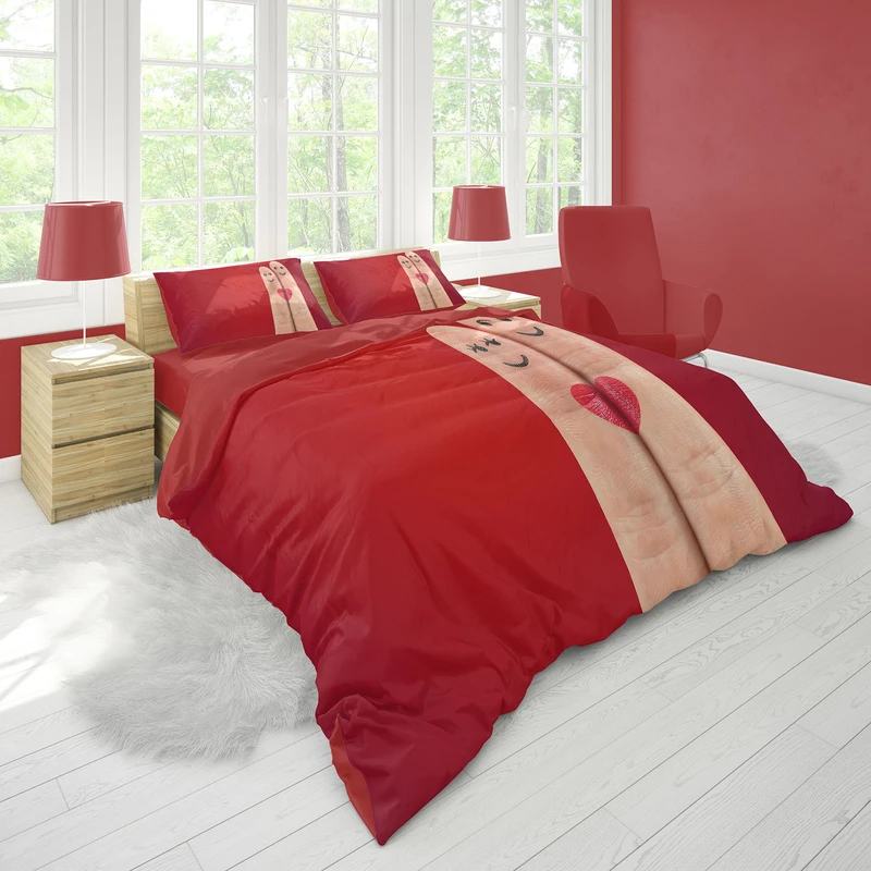 سرویس خواب 2 نفر 6 تکه مدل B153 میکروچاپ دیجیتال  