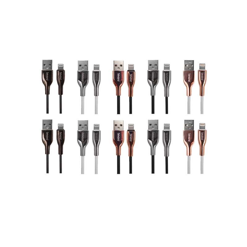 کابل تبدیل USB به لایتنینگ بیاند مدل BA-567 طول 1 متر بسته 10 عددی