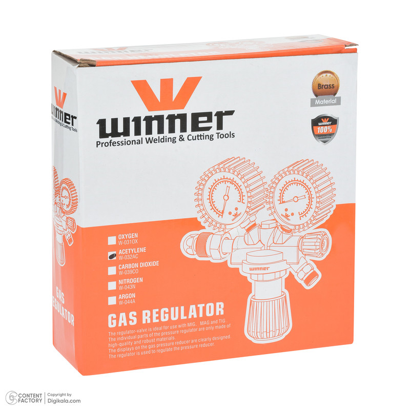 مانومتر جوشکاری وینر مدل 032AC مانومتر جوشکاری وینر مدل 032AC