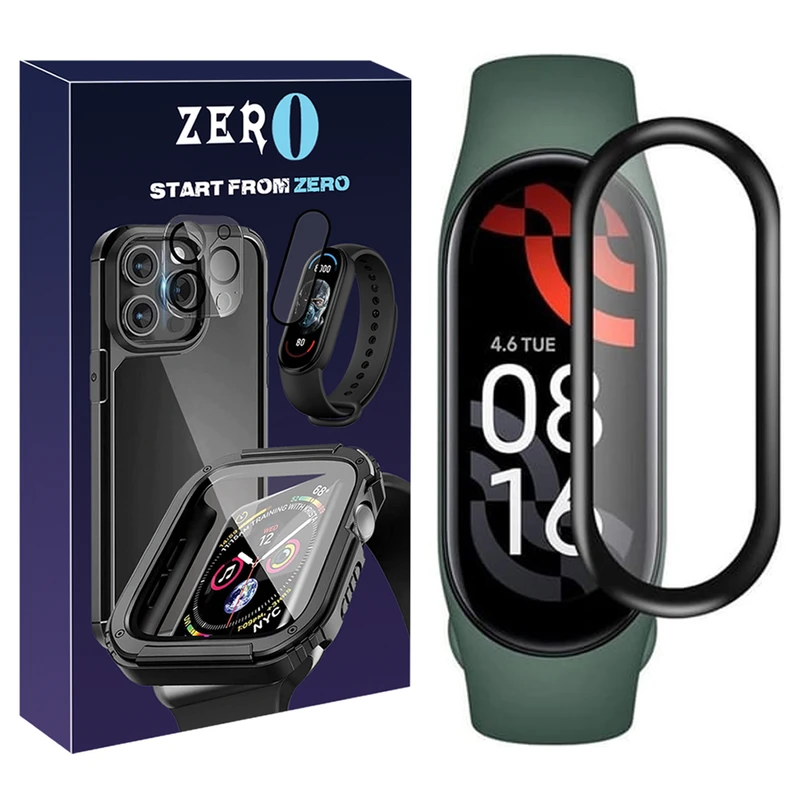 محافظ صفحه نمایش نانو زیرو مدل Pmma-ZR مناسب برای ساعت هوشمند شیائومی Mi Band 10