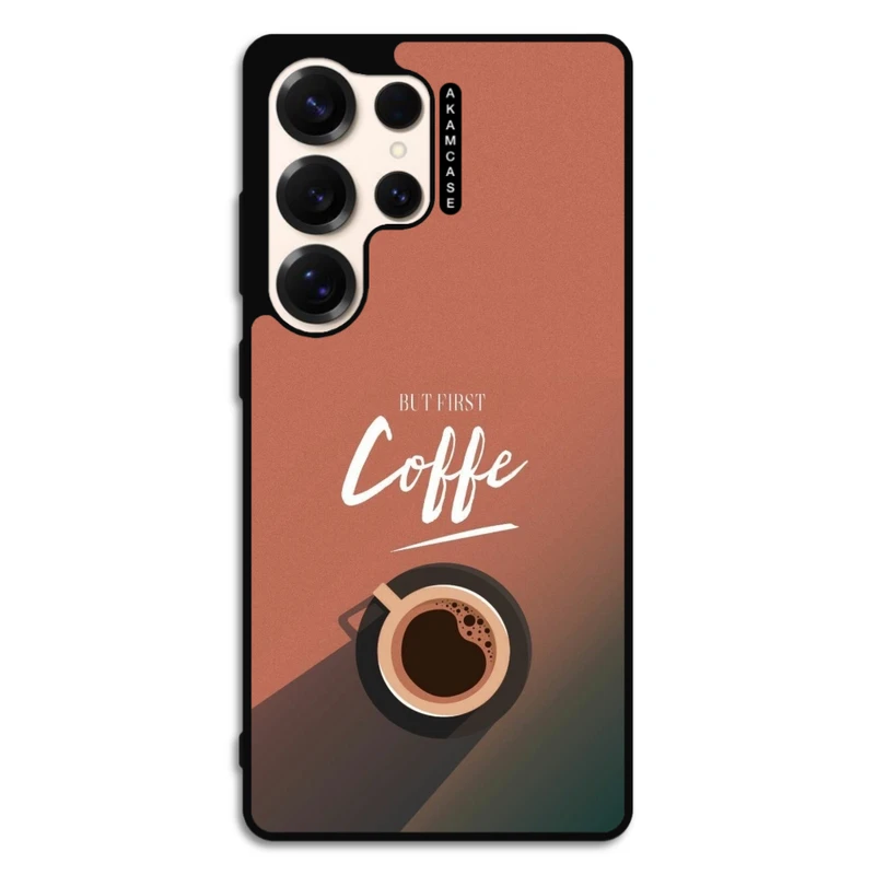 کاور آکام مدل AMC-WSGS25U-COFFEE-6 مناسب برای گوشی موبایل سامسونگ Galaxy S25 Ultra
