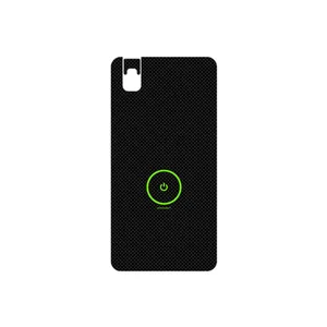 MAHOOT Minimal Power Button Cover Sticker for Huawei Shot X