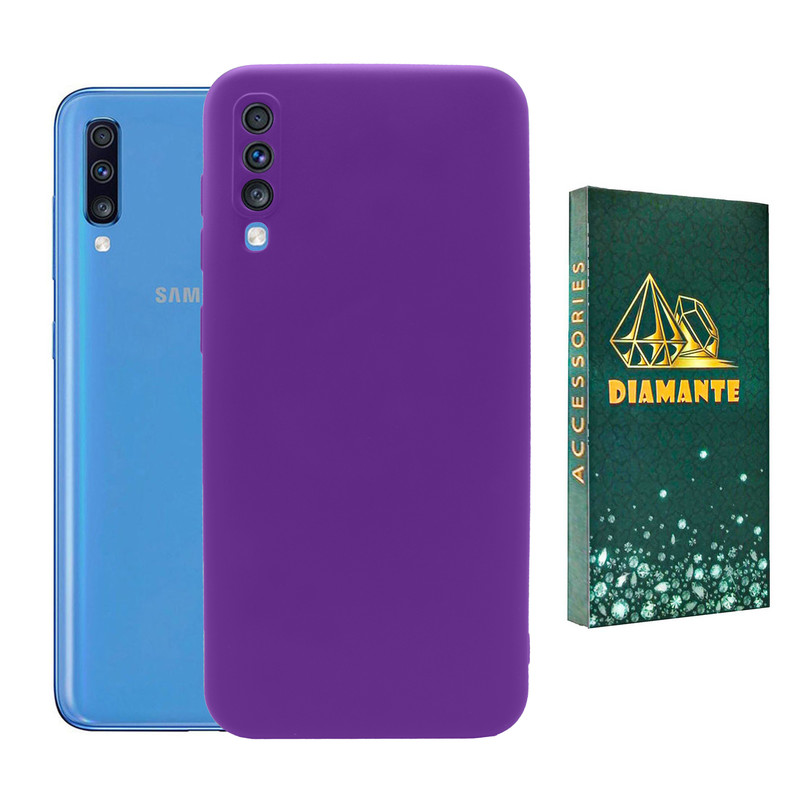 کاور دیامانته مدل sili_77 Gn مناسب برای گوشی موبایل سامسونگ Galaxy A50