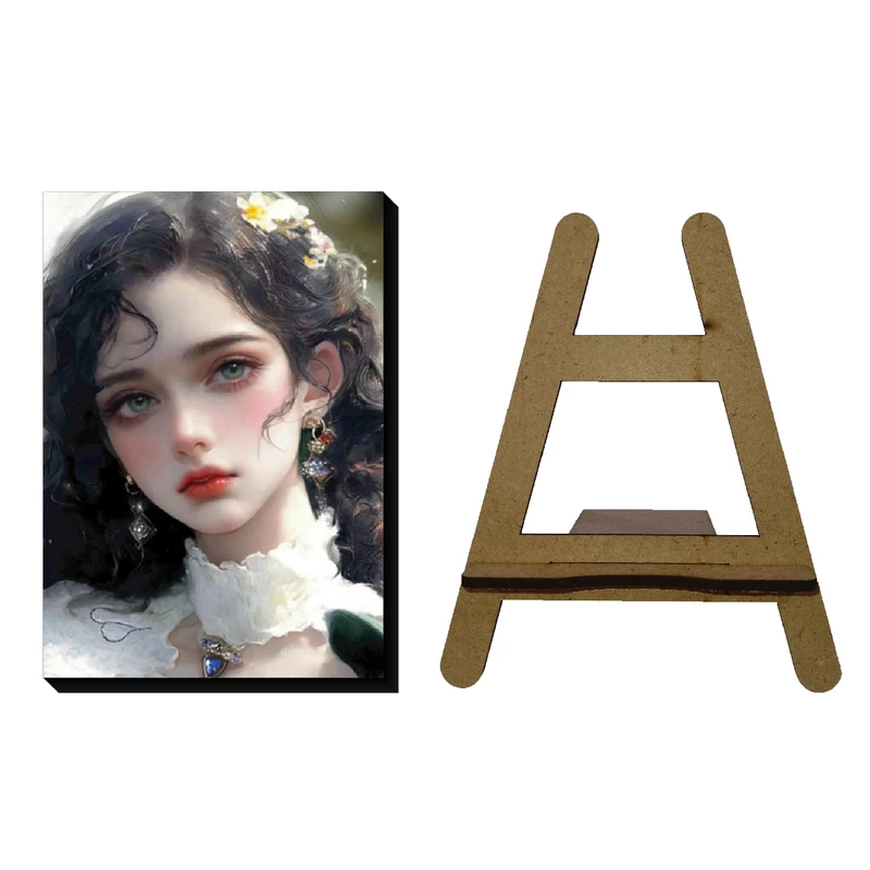 تابلو شاسی مدل دخترانه کد KLMX-G121 به همراه پایه نگهدارنده