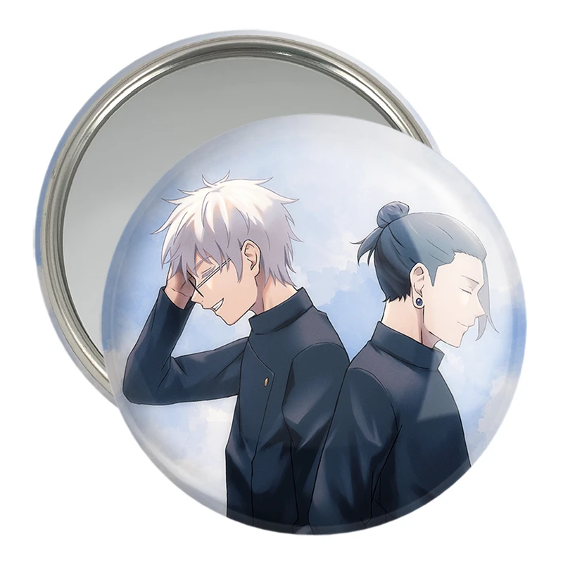 آینه جیبی خندالو مدل گتو و گوجو ساتورو انیمه جوجوتسو کایزن Jujutsu Kaisen کد 30172