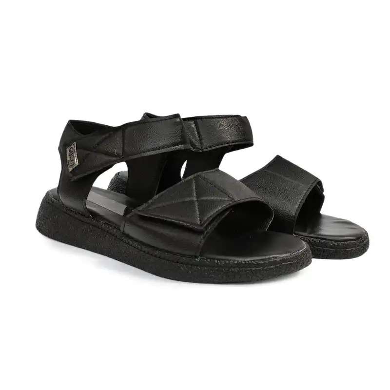 صندل زنانه مدل موچا رنگ مشکی