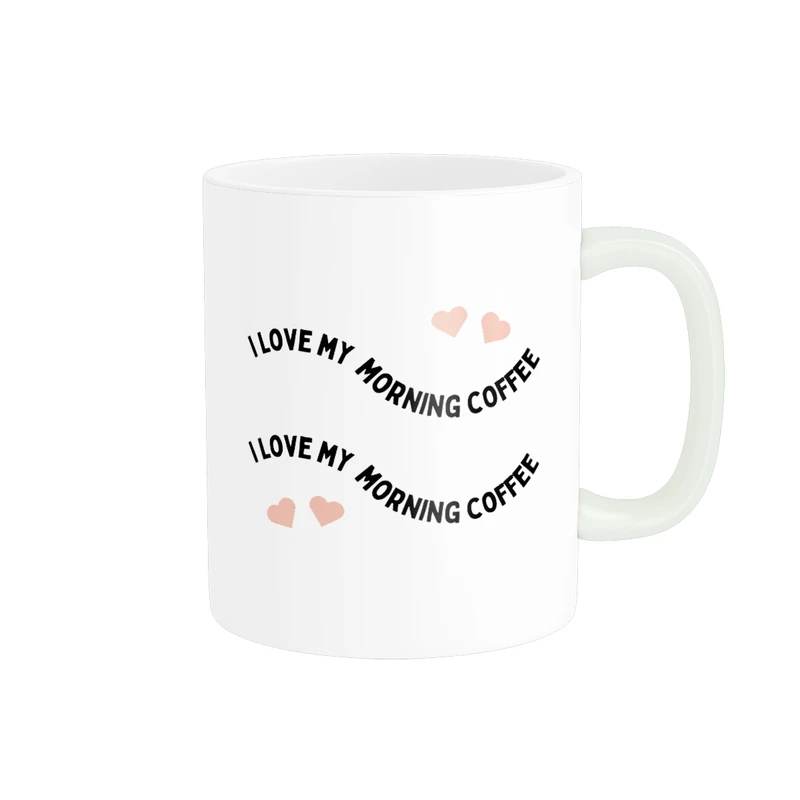 ماگ پاد آفرین مدل قهوه صبح کد DKC89